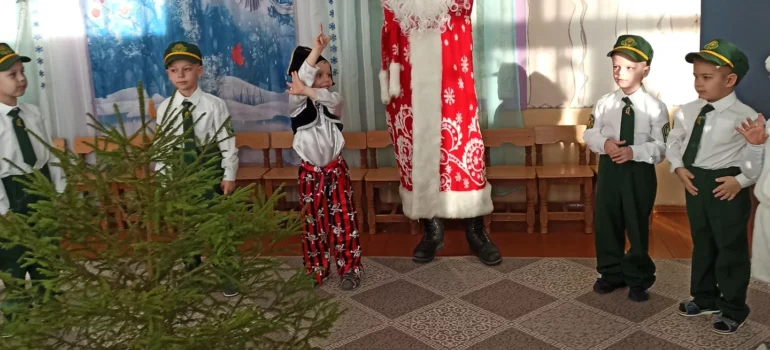 В детском саду №2 города Крупки состоялся утренник у воспитанников дошкольного лесничества